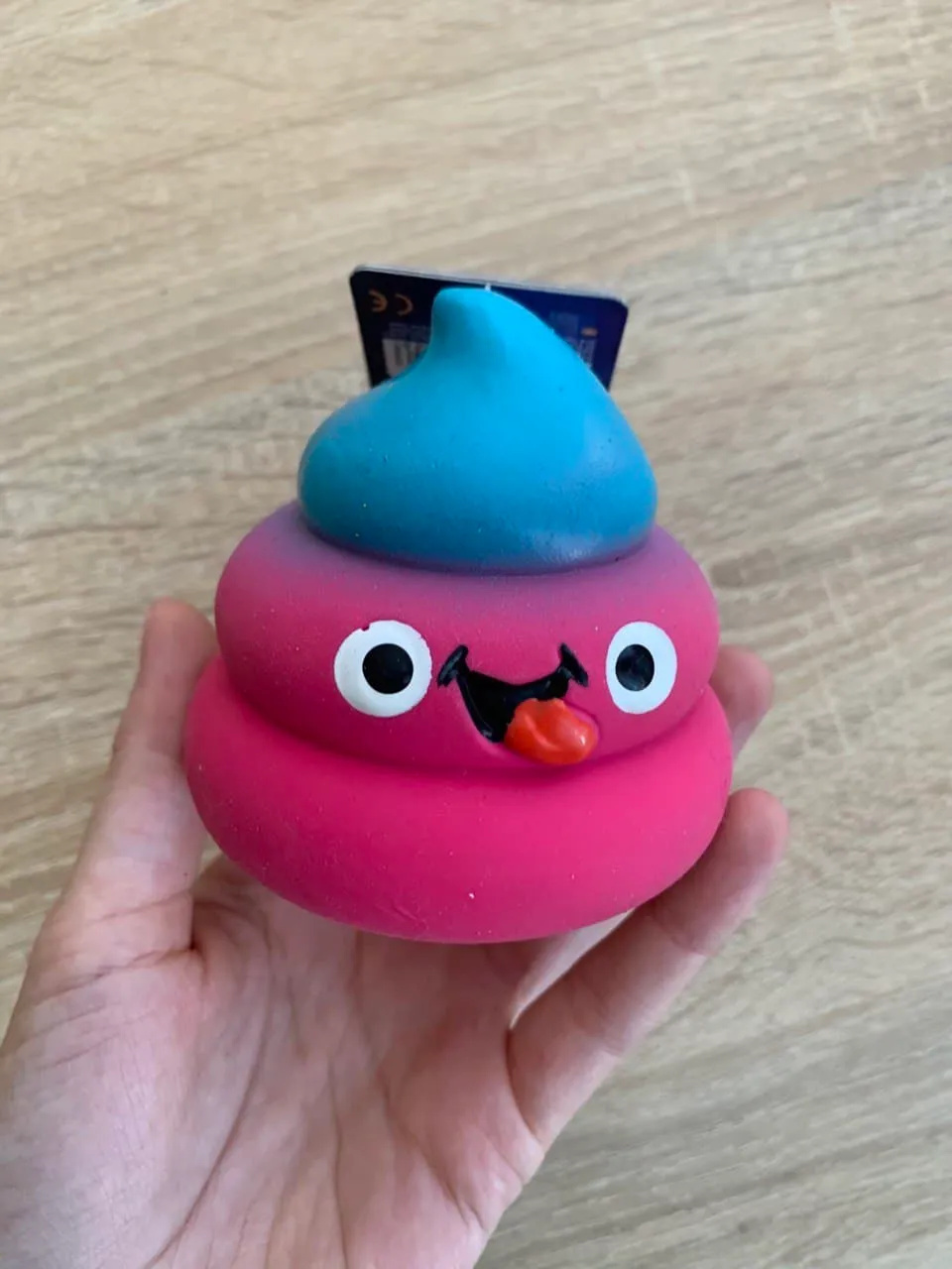 Н 61572 Іграшка для собак латекс "Emotion Poops" 8см