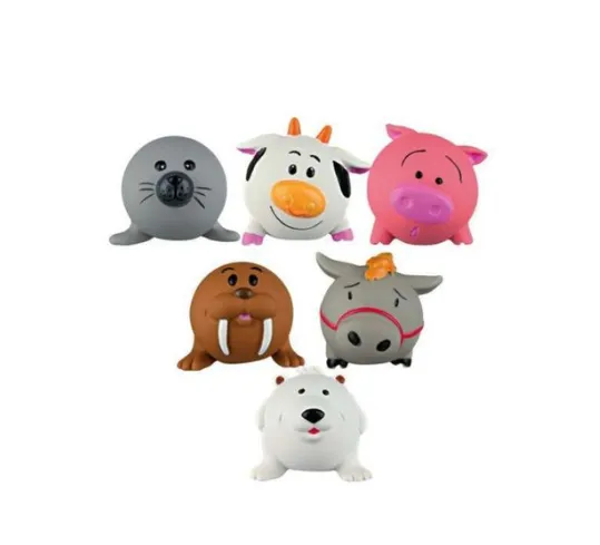 35283 Іграшка для собак Trixie "Тваринки" латекс 6см