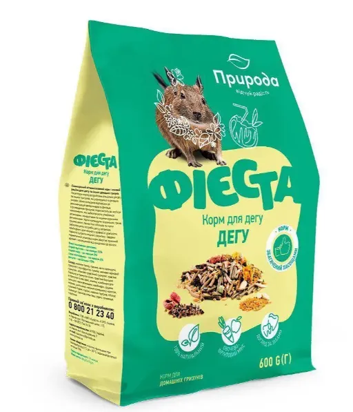 Корм "Фієста" Дегу 600г 241378