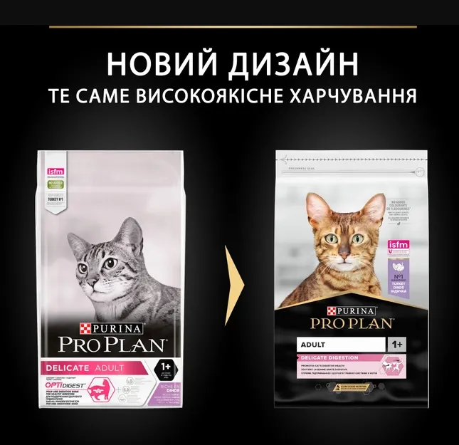 ProPlan Delicate з індичкою для котів з чутливою шкірою 1кг