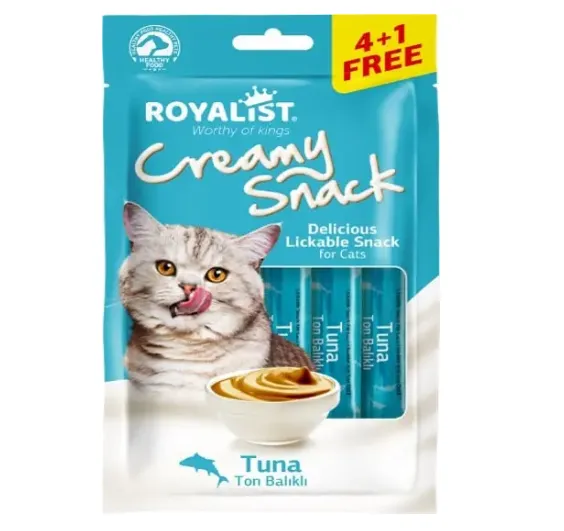 Royalist Рідкі ласощі з тунцем для дор. котів 5*15г 3564