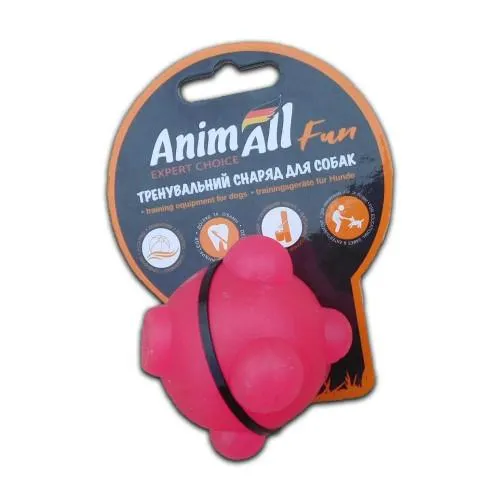 110596 AnimAll Fun 88143 Куля молекула 5 см коралова