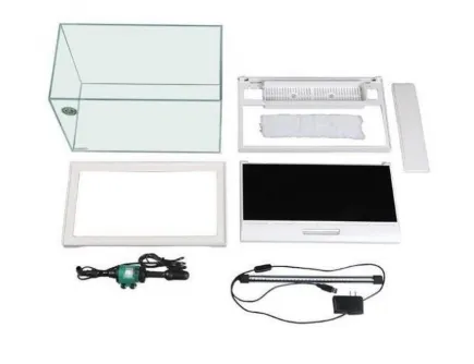 SunSun Акваріум "AT-420B" 30л, 42х23x31см, led, LP-500G біл.