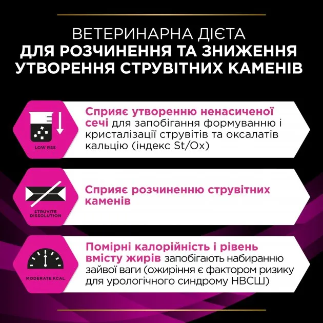 Pro Plan Veterinary Diets UR Urinary для котів 1,5кг