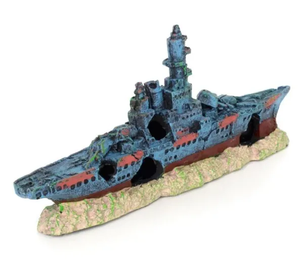Декорація Aqua Nova "Затонулий корабель" 23*4.5*11см AN673
