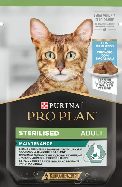 ProPlan Sterilised тріска 0.85г