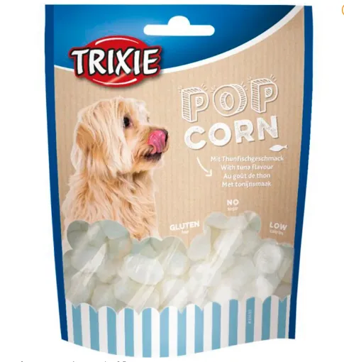 31630 Попкорн для собак Trixie Popcorn зі смаком тунця 100г