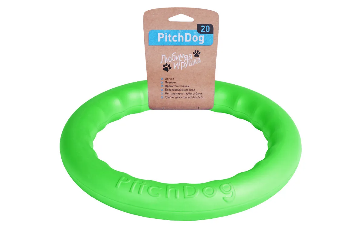 CoLLaR PitchDog кільце іграшка для собак (салатовий), 20 см