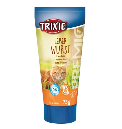 42714 Паста для котів Trixie Premio Leberwurst печінка 75г
