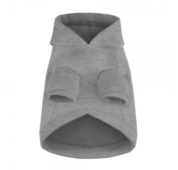 Худі для собак ТМ Barksi Textile М, сірий 155411