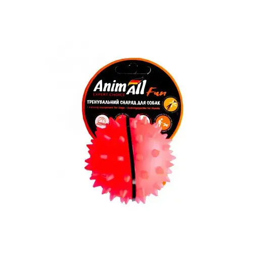 AnimAll Fun 127754 М'яч Каштан 7см кораловий