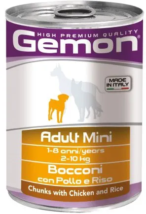 Корм для собак малих порід GEMON Mini Adult Chicken/Rice (курка/рис) 415г