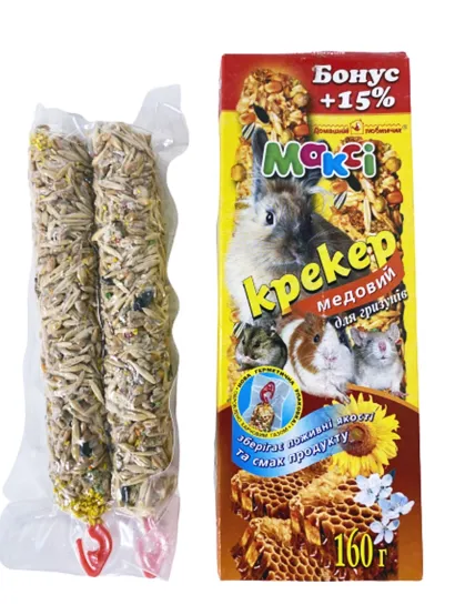 Максі крекер для гризунів "Медовий"