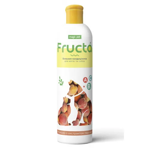 9020 Magic Pet Fruit Line Бальзам-кондиціонер персиковий для котів і собак, 220мл