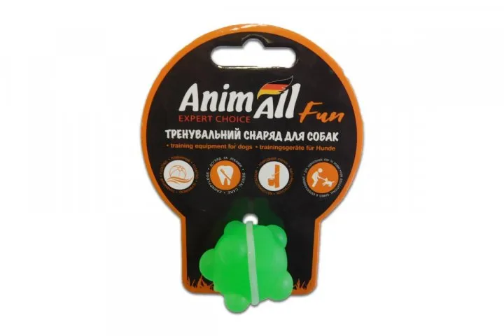 110593 AnimAll Fun 88135 Куля молекула 3 см зелена