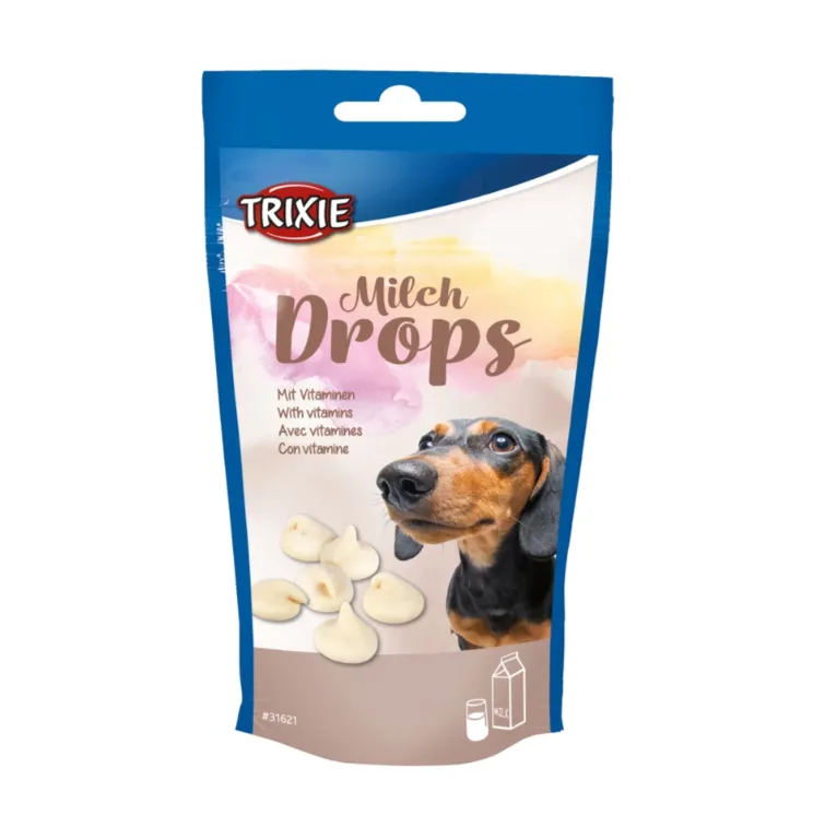 31621 Вітаміни для собак Trixie Milch Drops молочні 75г
