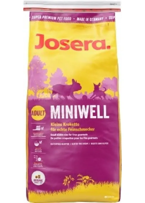 Josera Miniwell для собак, 1 кг (мішок 15 кг)