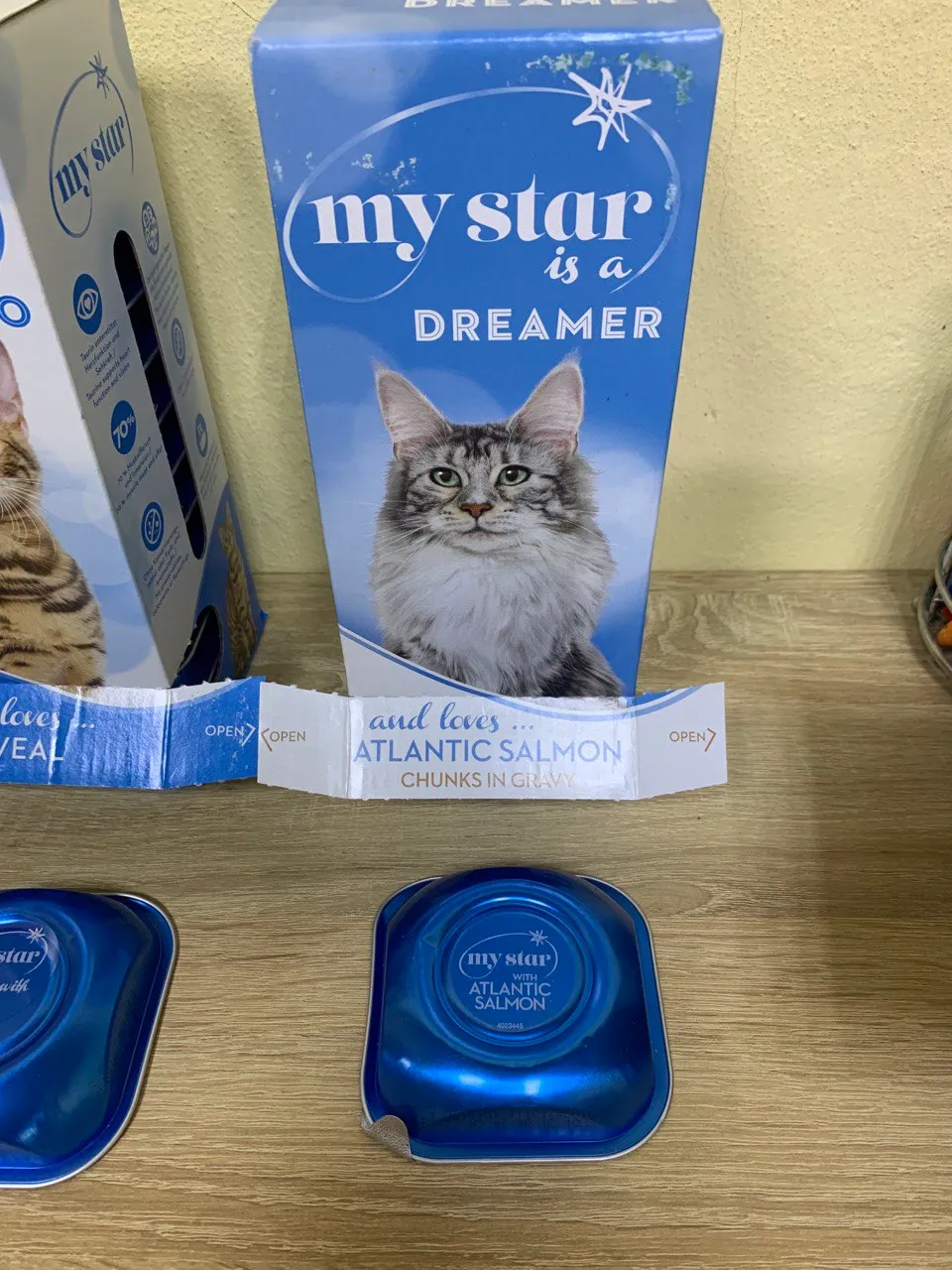 Паштет для котів My Star 85/90г в асорт.