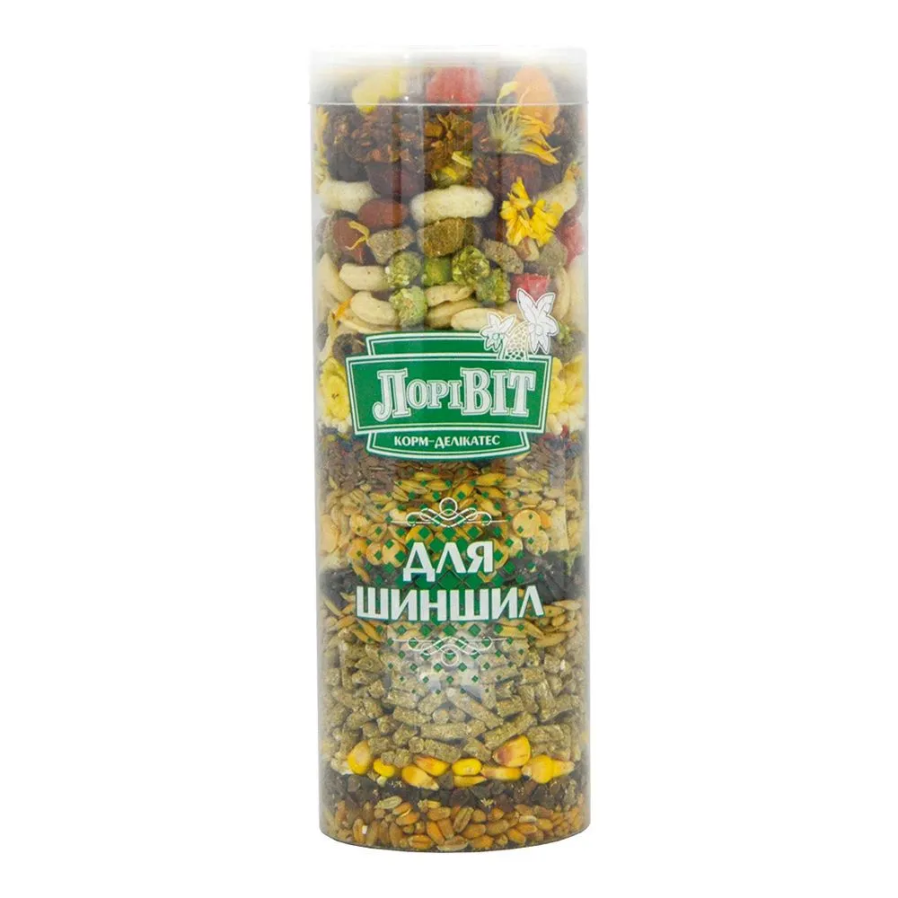 Лорівіт Корм-делікатес для шиншил (туба), 400 г