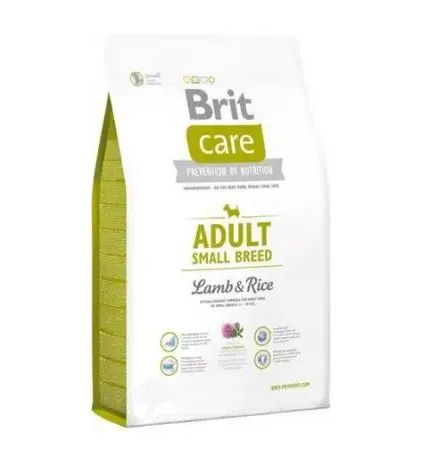 Brit Care Adult Small Breed Lamb & Rice Ягня рис для собак до 10кг - 2кг