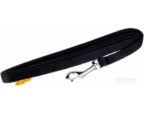 CoLLaR Dog Extreme повідець нейлоновий подвійний (чорний), W 14 мм, L 122 см