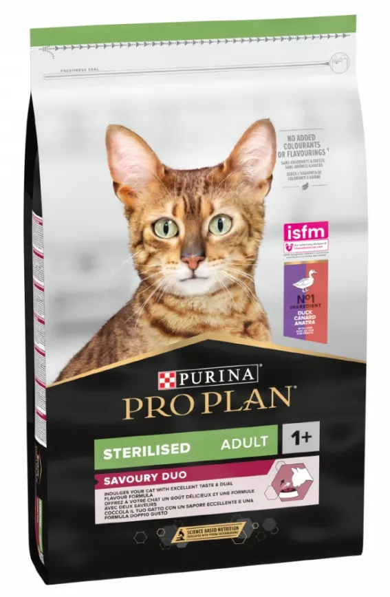 ProPlan Sterilised з качкою та печінкою для стерилізованих 1кг