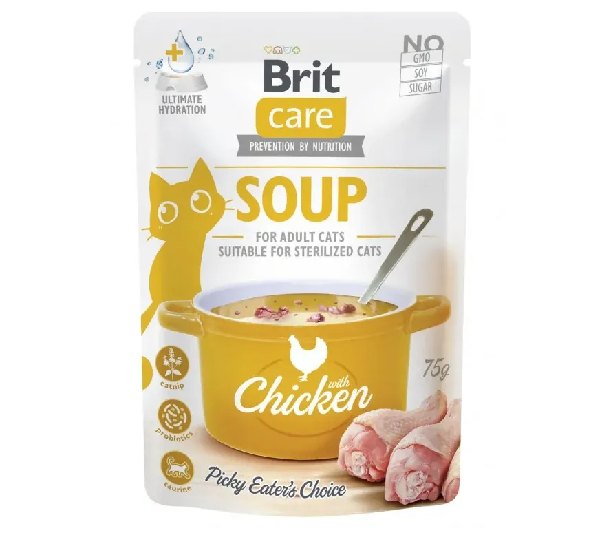 Brit Care Soup Chicken для котів суп з куркою 75г