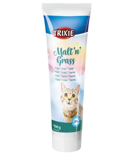 42739 Паста для котів Trixie Malt&Grass (солод/трава/таурин) 100г