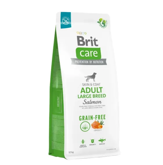 Brit Care GF Adult Large Breed Salmon Лосось (для собак від 25кг) 1кг 172204