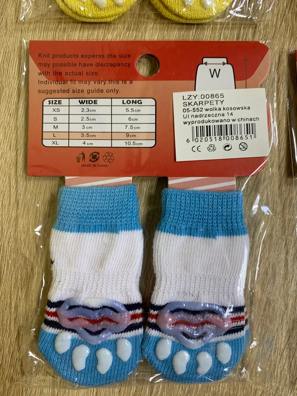 00865 Шкарпетки L колір в асорт. 29793