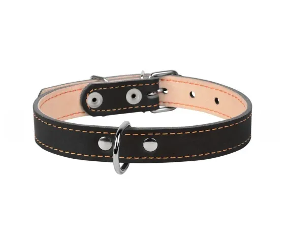 01411 Нашийник CoLLaR подвійний Ш 20мм Д 32-40см чорний