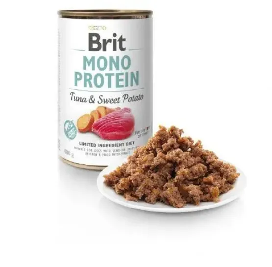 Brit Mono Protein Dog 400g тунець та батат