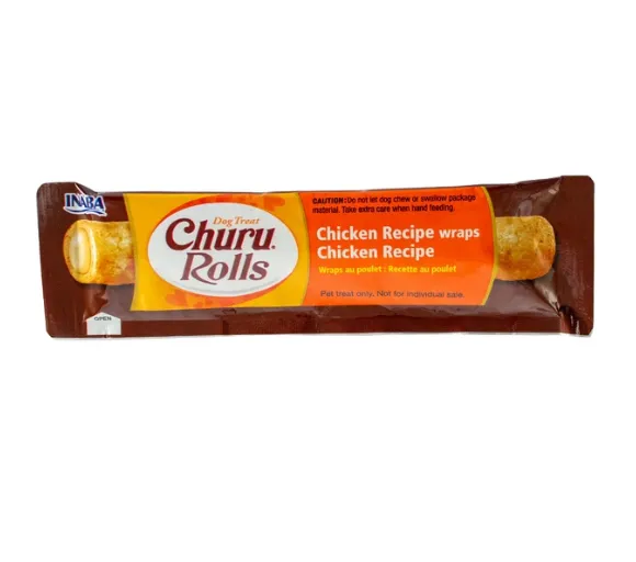Ласощі для собак INABA Churu Rolls з куркою 1стік/12гр EUD731-1