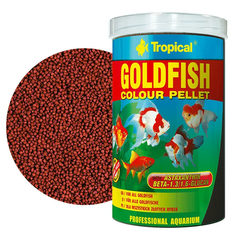 Goldfish Color Pellet Size S 100ml 36g 60473