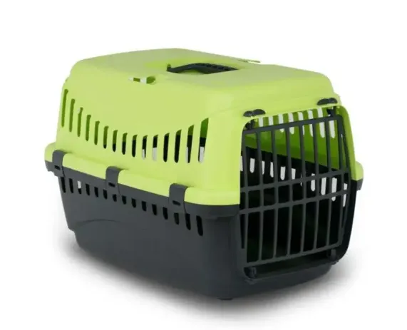 Переноска "Gipsy 2" large Light Green (пласт.двер) 58*38*38см