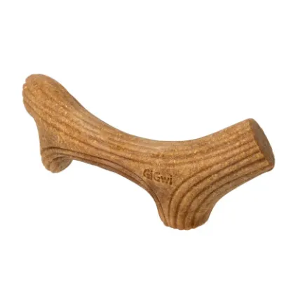 2342 Іграшка для собак Ріг жувальний GiGwi Wooden Antler, дерево, полімер, М