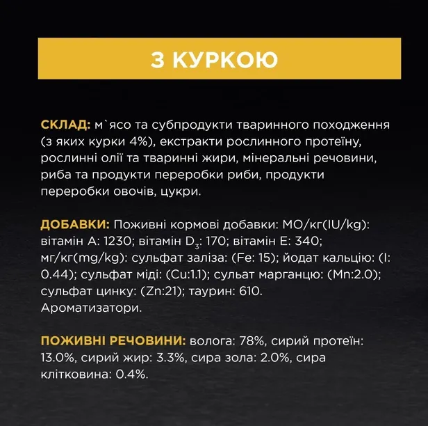 ProPlan Sterilised курка 0.85г