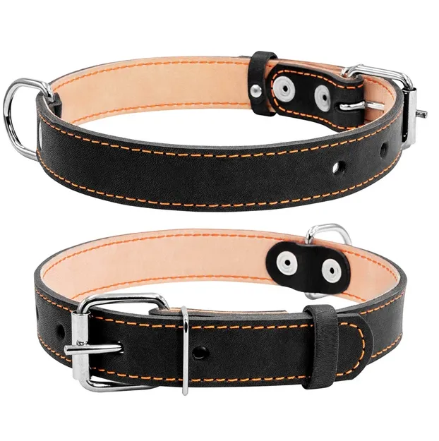 02291 Нашийник CoLLaR подвійний Ш 25мм Д 38-50см чорний