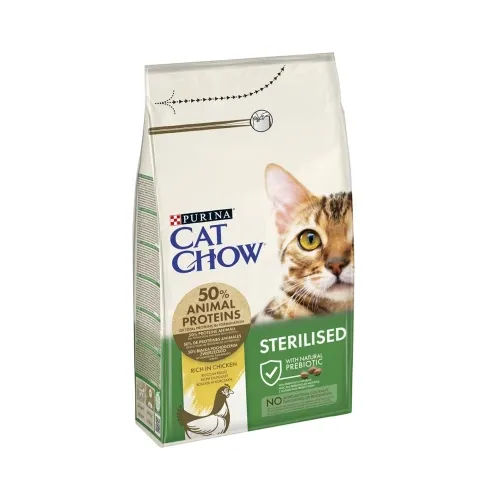 Cat Chow Sterilized Курка 1.5кг