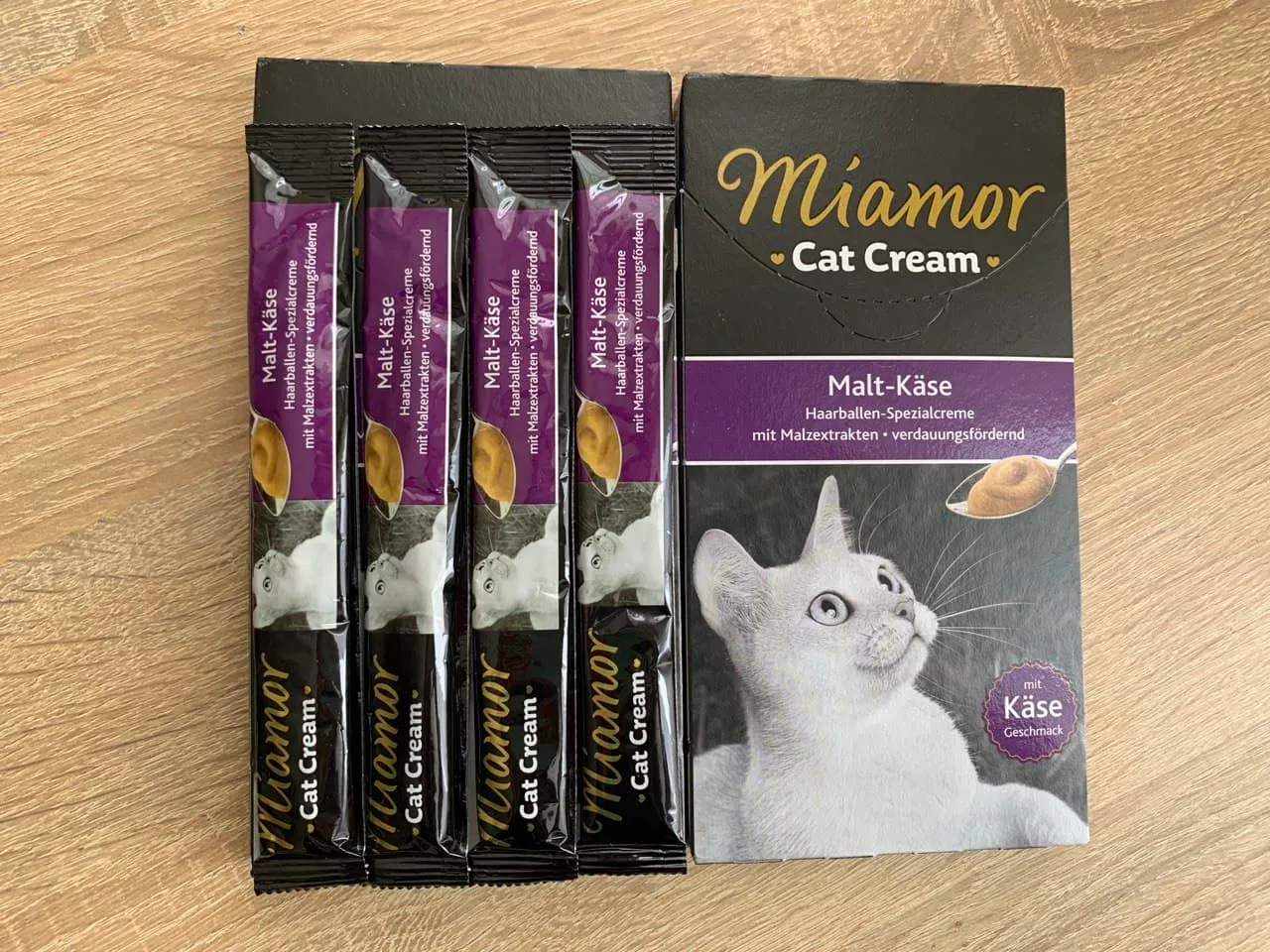 15812 Мальт-паста-крем з сиром  Miamor Cat Cream 1*15г