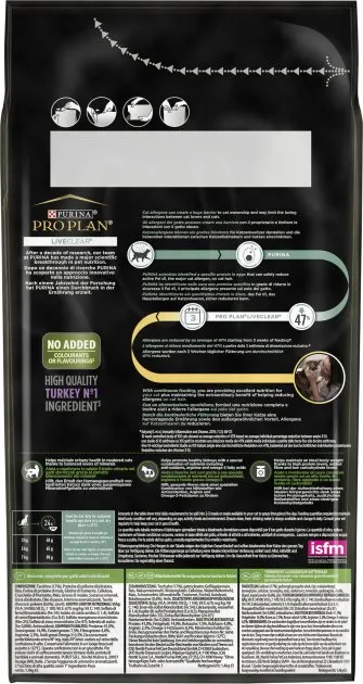 ProPlan 1,4кг LiveClear Sterilised З індичкою для стерилізованих