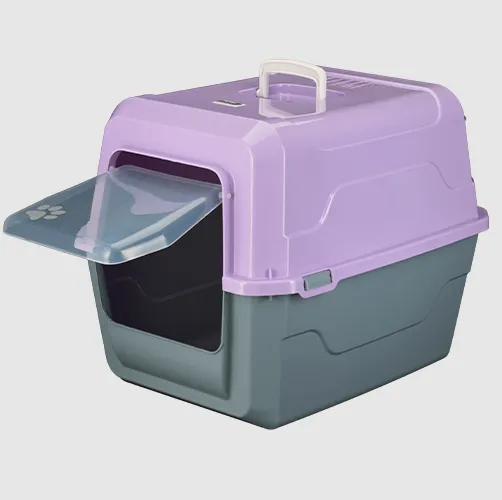 Туалет закритий під наповнювач AnimAll фіолетовий CNR-143 52*37*48см