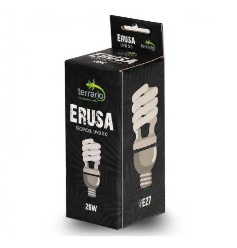 Люмінесцентна лампа Terrario Erusa Tropical UVB 5.0 26W TR-ERUSA-5.0-26W