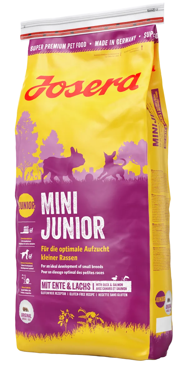 Josera MiniJunior для собак, 1 кг (мішок 15 кг)