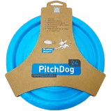 PitchDog - Ігрова тарілка для апорт. Діаметр-24см блакитна
