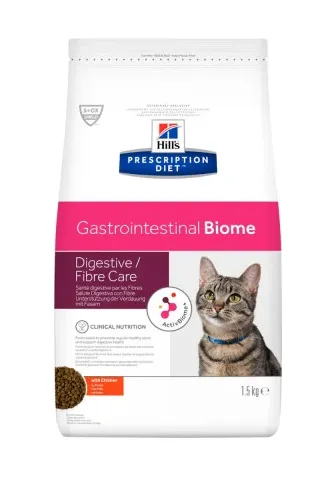Hill's PD Feline Gastrointestinal Biome-швидка дія при діареї, розвиток корисних бактерій - 1,5кг