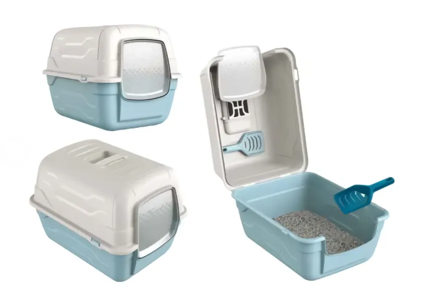 Туалет для котів та собак RotoToilet 52*40*40см з фільтром та лопаткою 10588