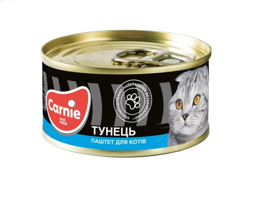 Корм для котів Carnie паштет з лосось 85г