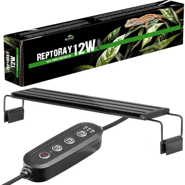 Світильник LED 40-50см для терарріумів з контролером часу Terrario ReptoRay 12W