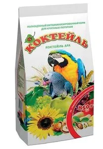 Корм Коктейль для папуг "Ара", 850 г